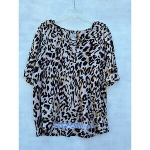 Chico’s animal print top